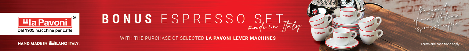 La Pavoni Lever machines